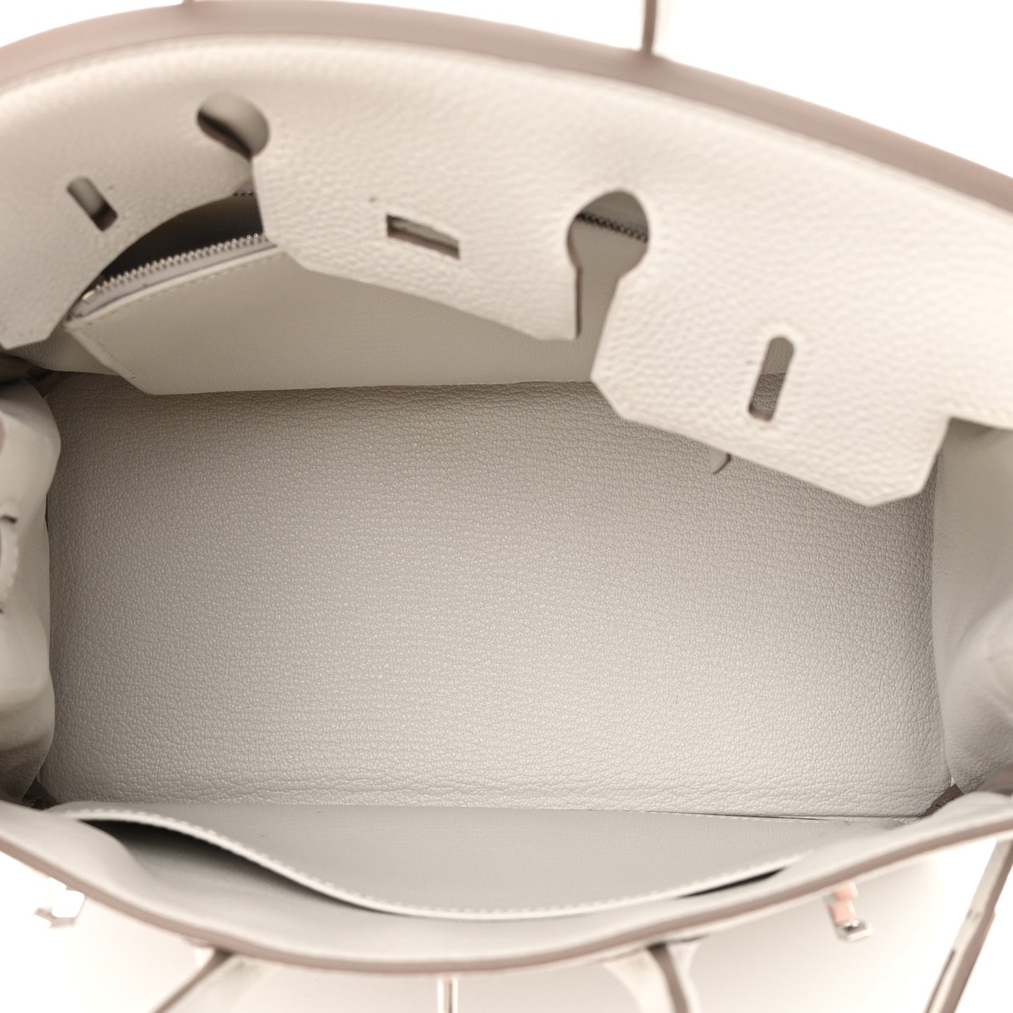 Togo Birkin 25 Gris Pale
