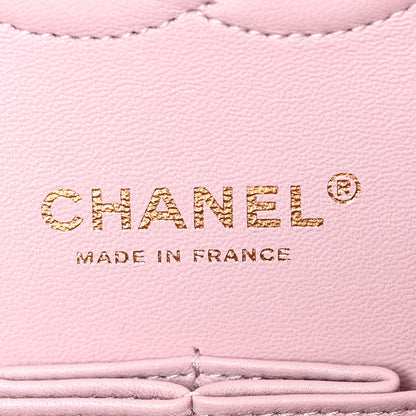 Chanel Caviar Quilted Medium Double Flap Light Pink 6 of 11