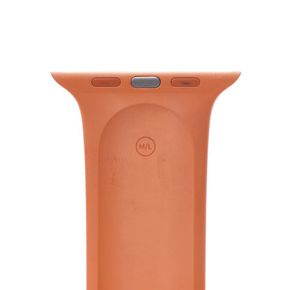 Hermes Silicone 42mm Apple Sports Watch Single Tour Band Orange 4 of 4