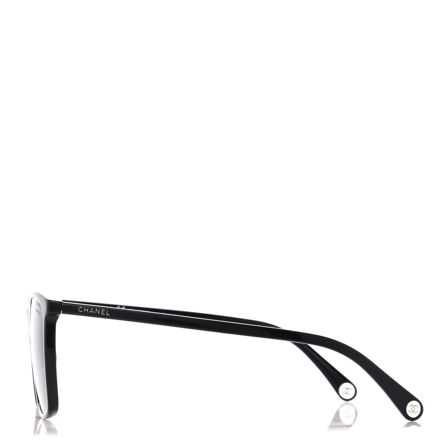 Acetate Polarized Square Sunglasses 5447 Black