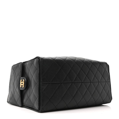 Chanel Caviar Quilted Medium Chanel 25 Handbag Black 5 of 11
