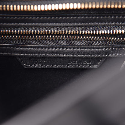 Celine Smooth Calfskin Micro Luggage Black 6 of 13