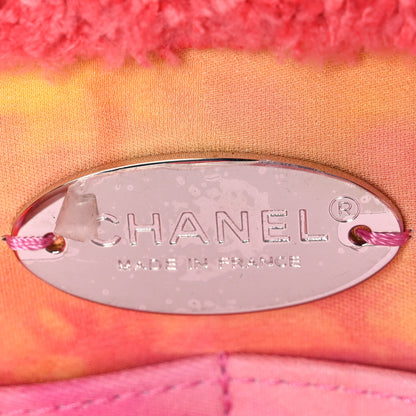 Chanel Mixed Fibers Quilted Large Flap Bag Coral 6 of 10