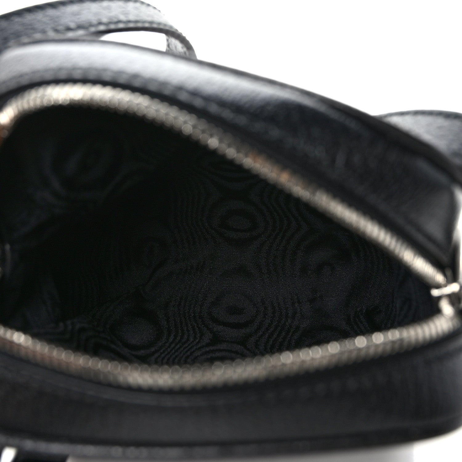 Gucci X Balenciaga BB Monogram Web Mini Ophidia Messenger Black 5 of 9