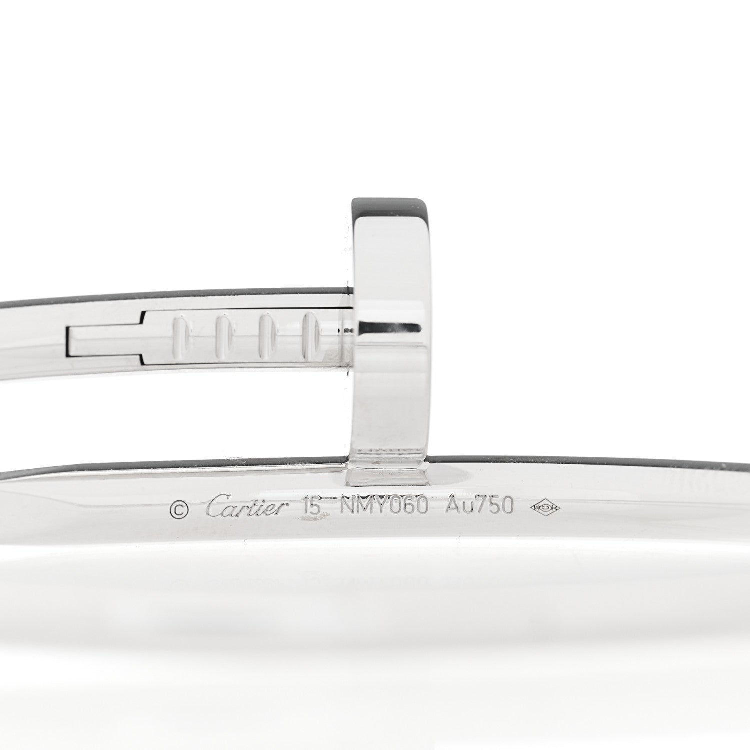 Cartier 18K White Gold Juste Un Clou Bracelet 15 3 of 3