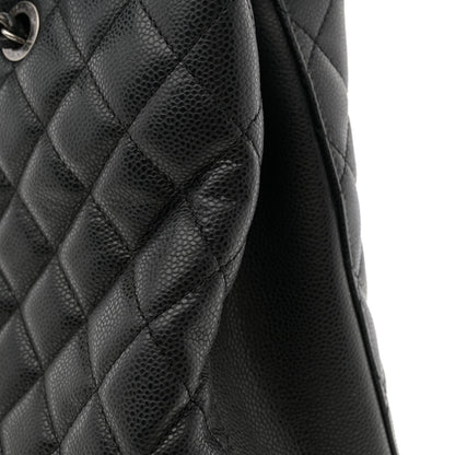Chanel Caviar Quilted City Shopping Tote Black 11 of 13