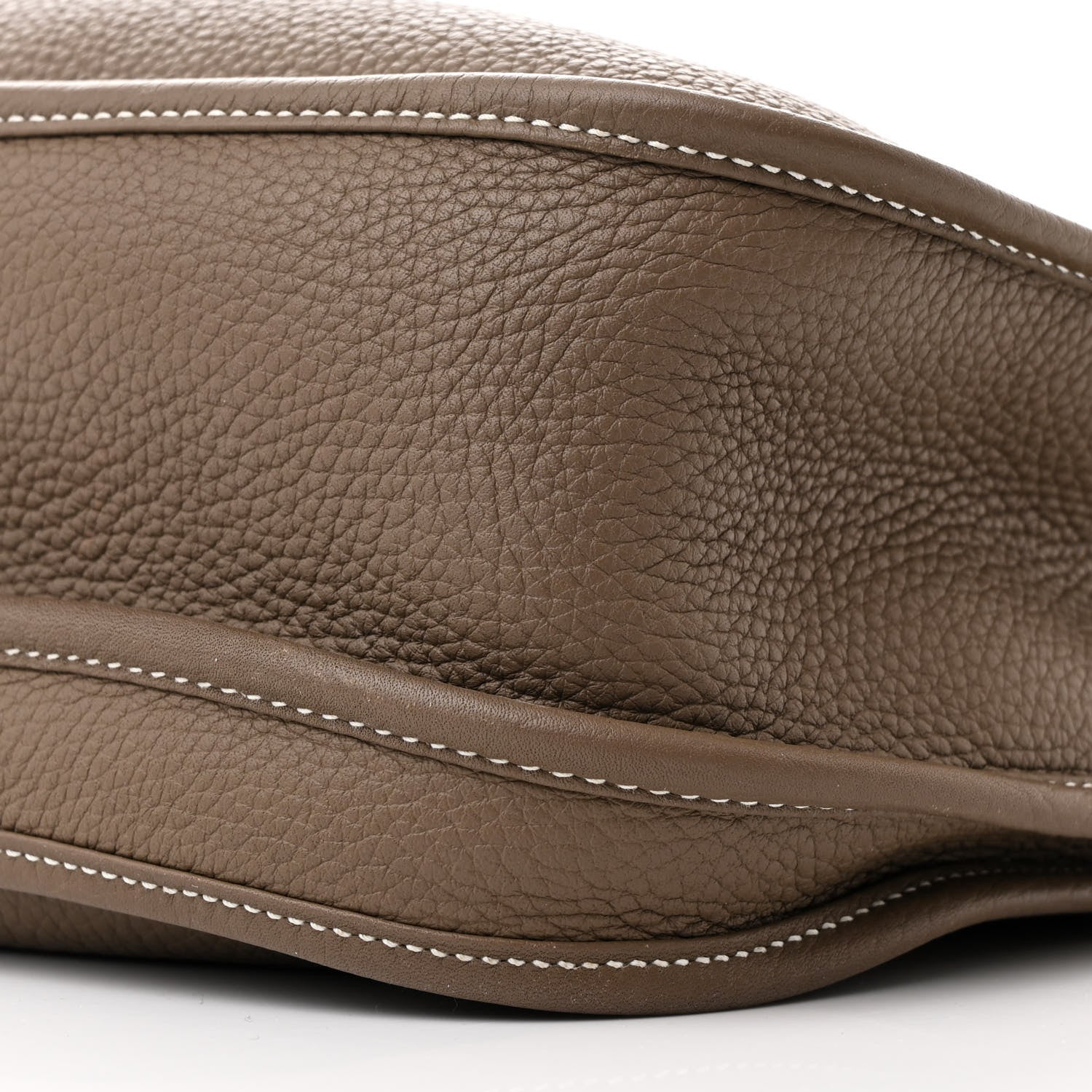 Hermes Taurillon Clemence Evelyne III GM Etoupe 10 of 12