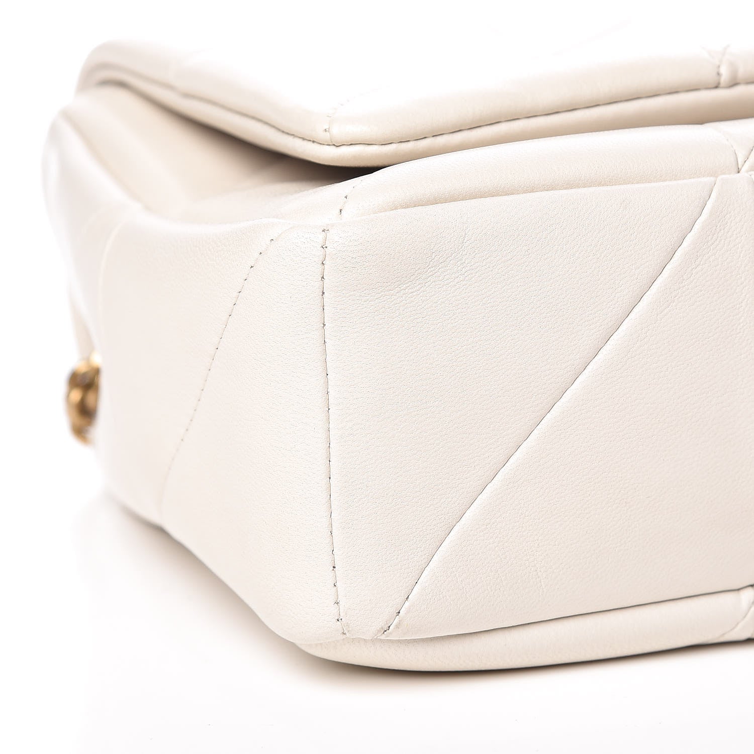 Saint Laurent Lambskin Patchwork Monogram Medium Jamie Crema 8 of 11