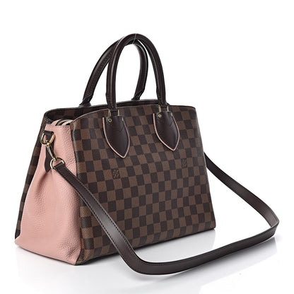 Louis Vuitton Cuir Taurillon Damier Ebene Normandy Magnolia 3 of 9