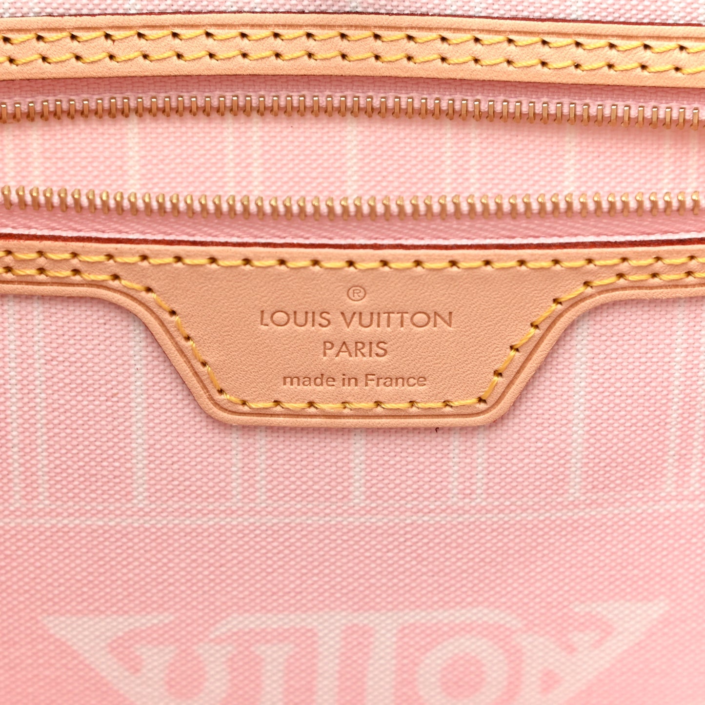 Monogram Giant By The Pool Neverfull MM Light Pink