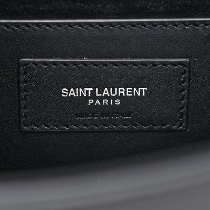 Saint Laurent Smooth Calfskin Medium Classic Monogram Kate Tassel Satchel Black 6 of 13