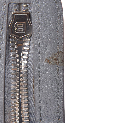 Balenciaga Chevre Silver Metallic Edge Hardware City Bleu Acier 14 of 27