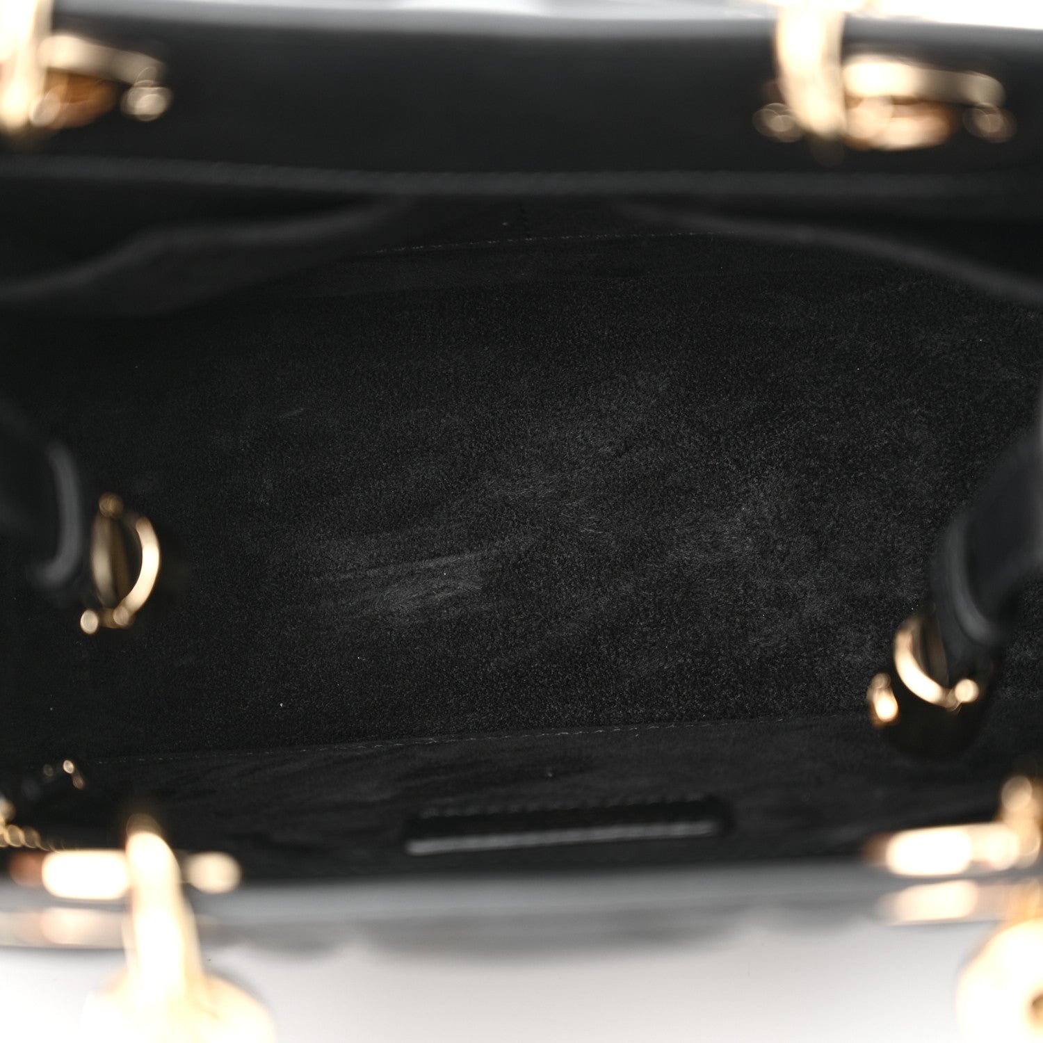 Christian Dior Calfskin Cannage Small The Lady 95.22 Black 5 of 14