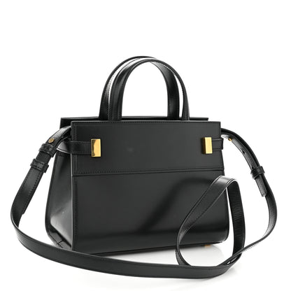 Saint Laurent Smooth Calfskin Manhattan Nano Shopper Tote Black 3 of 9