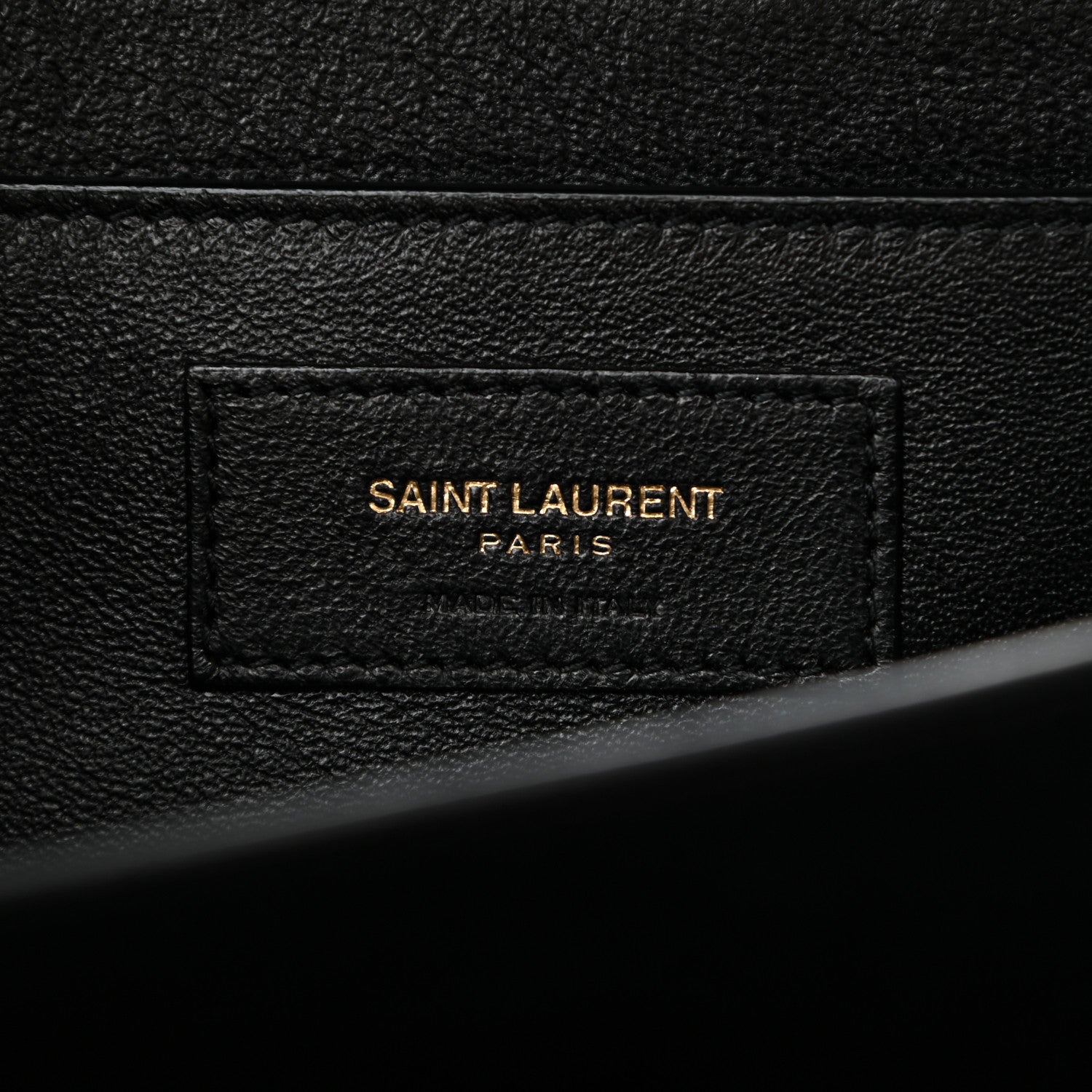 Saint Laurent Smooth Calfskin Medium Domino Shoulder Bag Black 6 of 10
