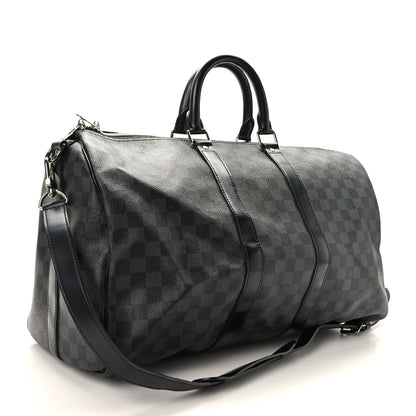 Louis Vuitton Damier Graphite Keepall Bandouliere 45 2 of 9