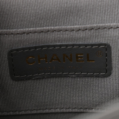 Chanel Lambskin Quilted Small Duma Drawstring Backpack Grey 6 of 10
