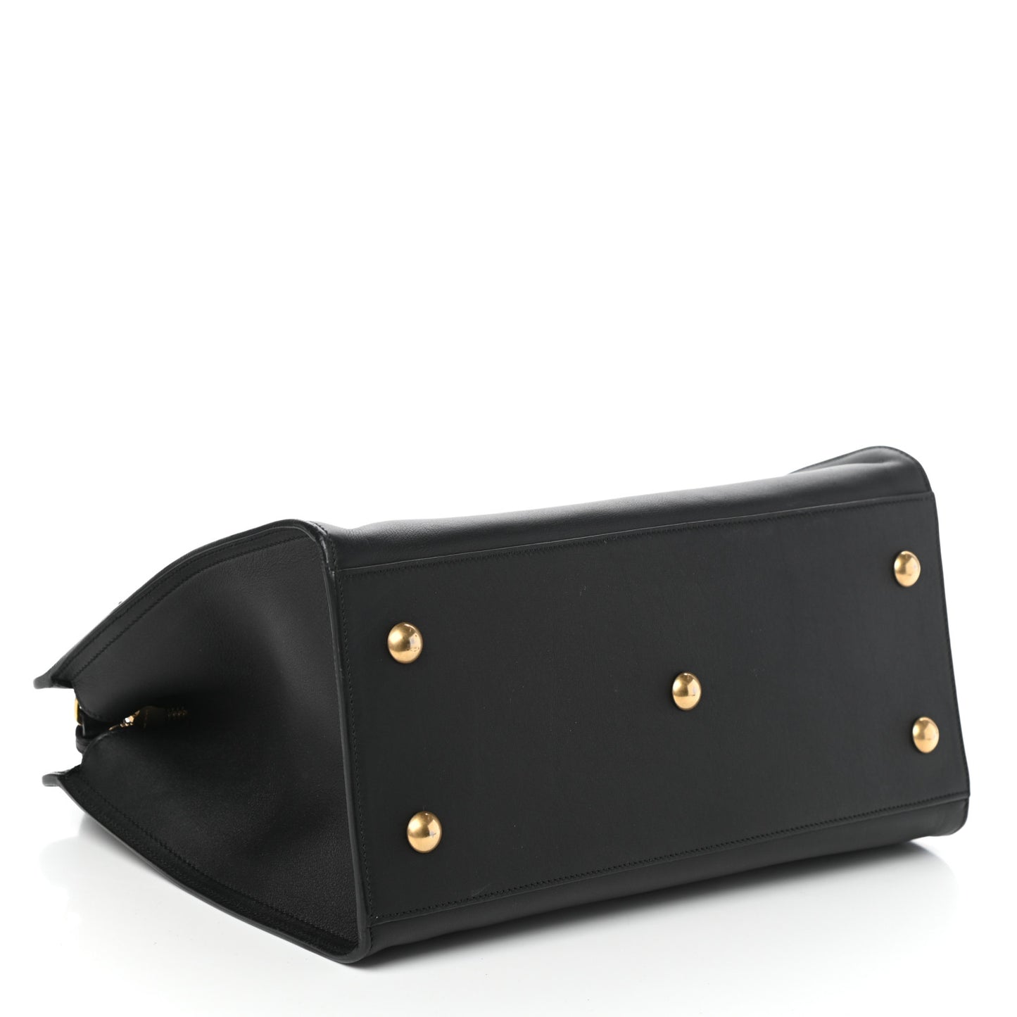 Calfskin Small Classic Y Cabas Black