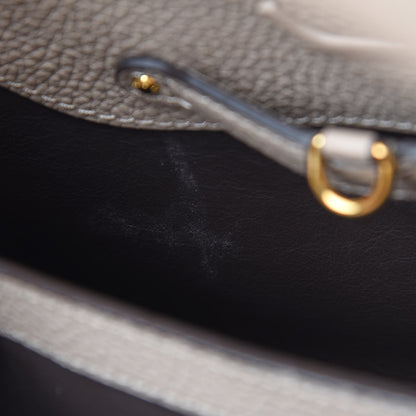 Louis Vuitton Taurillon Capucines PM Galet 12 of 13