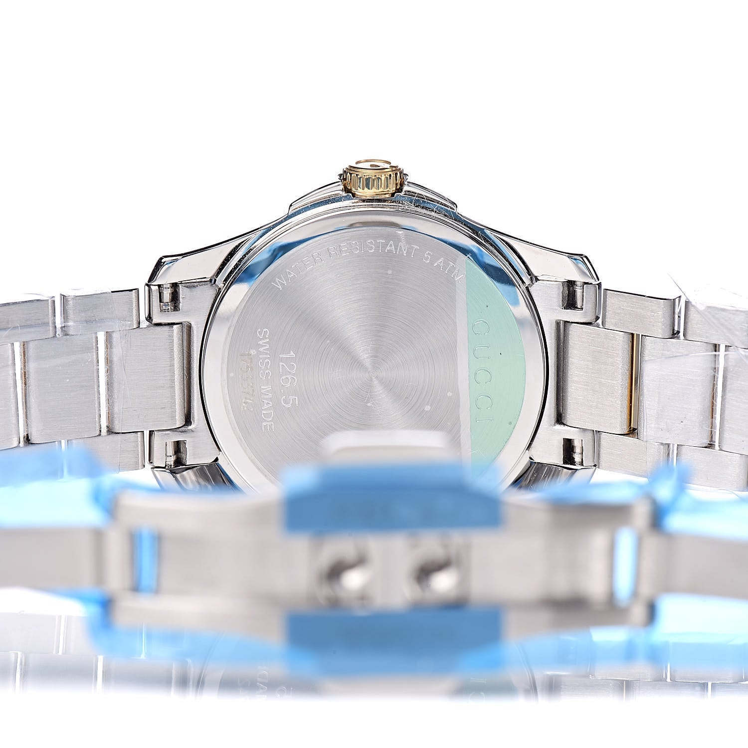 Gucci Stainless Steel 28mm G-Timeless Two Tone Quartz Watch 6 of 7