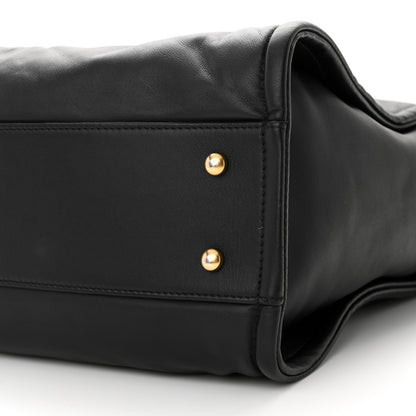 Chanel Calfskin Small Deauville Tote Black 11 of 14