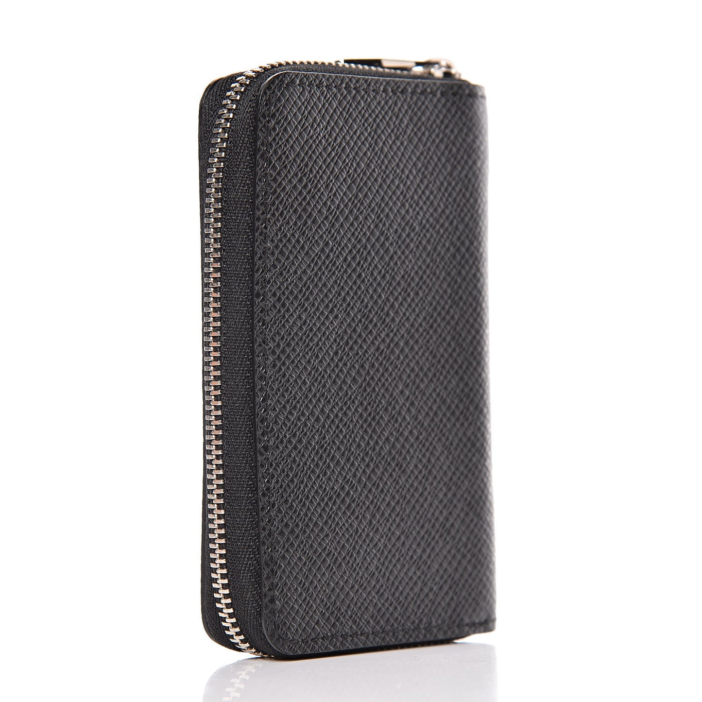 Taiga Zippy Coin Purse Vertical Black