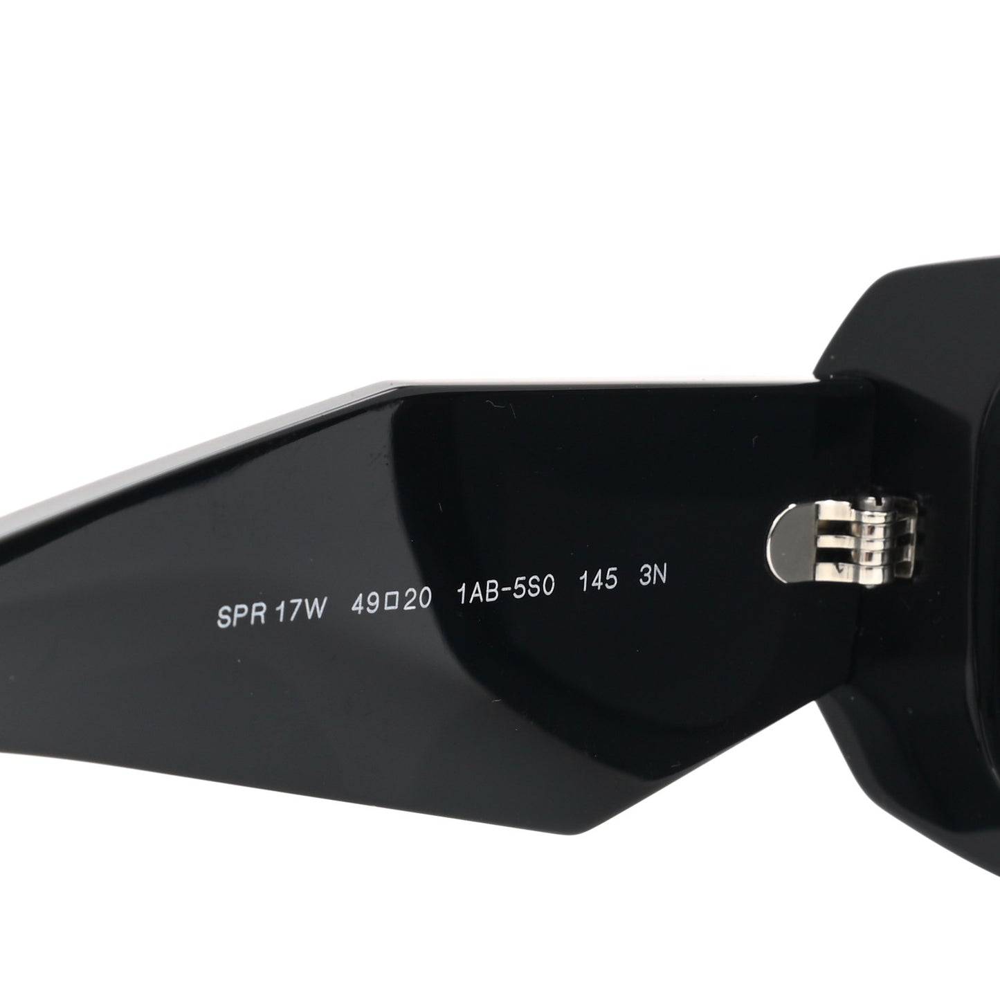 Acetate Symbole Sunglasses SPR 17W Black