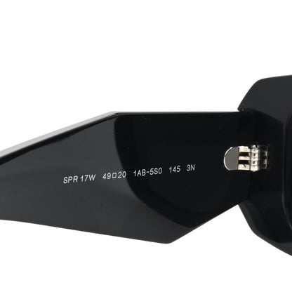 Prada Acetate Symbole Sunglasses SPR 17W Black 6 of 8