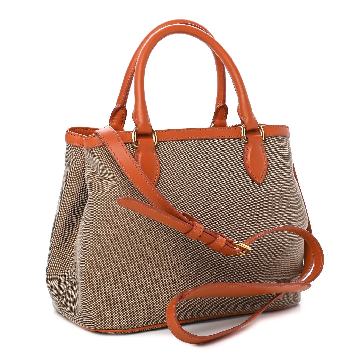 Prada Jacquard Logo Tote Corda Aragosta 2 of 9