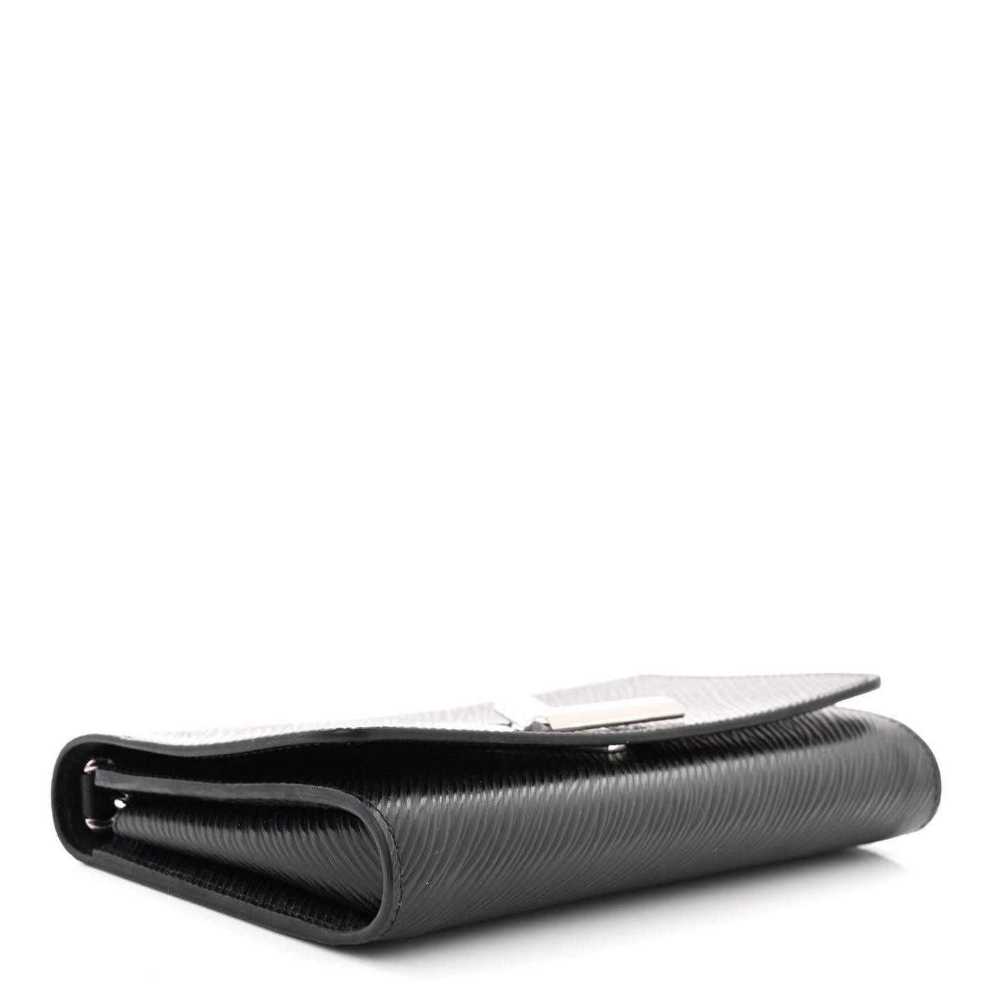 Epi Twist Chain Wallet Black