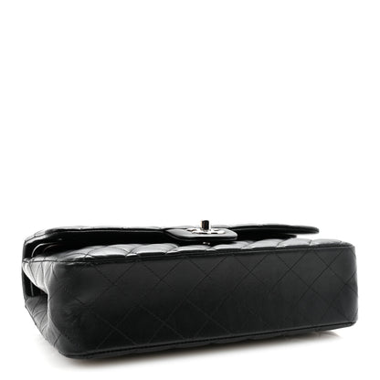 Chanel Lambskin Quilted Medium Double Flap Black 4 of 10