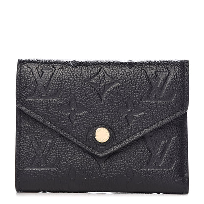 Louis Vuitton Empreinte Victorine Wallet Black 1 of 6