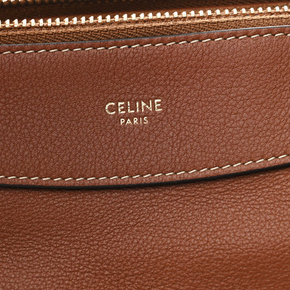 Celine Supple Calfskin Medium Romy Shoulder Bag Tan 6 of 10