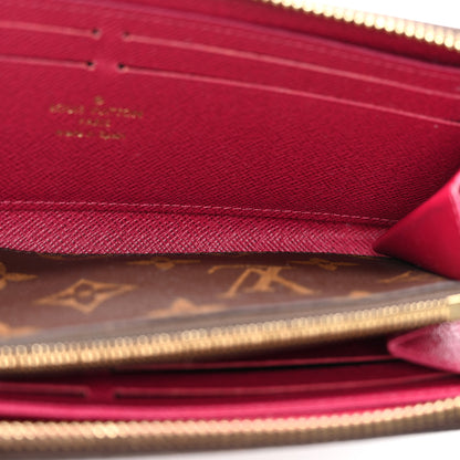 Louis Vuitton Monogram Clemence Wallet Fuchsia 5 of 11