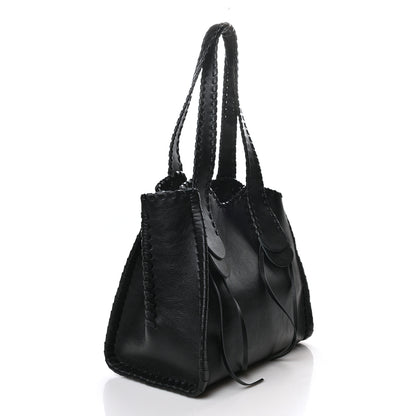 Chloe Calfskin Medium Mony Tote Black 3 of 11