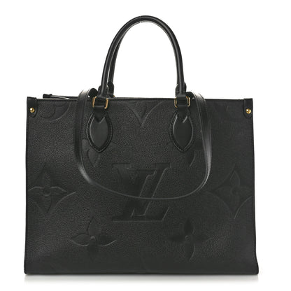 Louis Vuitton Empreinte Monogram Giant Onthego MM Black 1 of 10