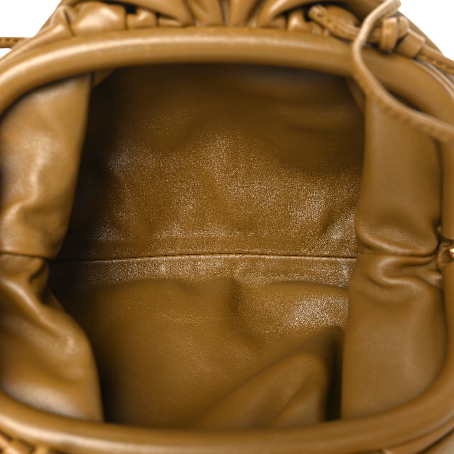 Bottega Veneta Butter Calfskin The Mini Pouch Moutarde 5 of 10