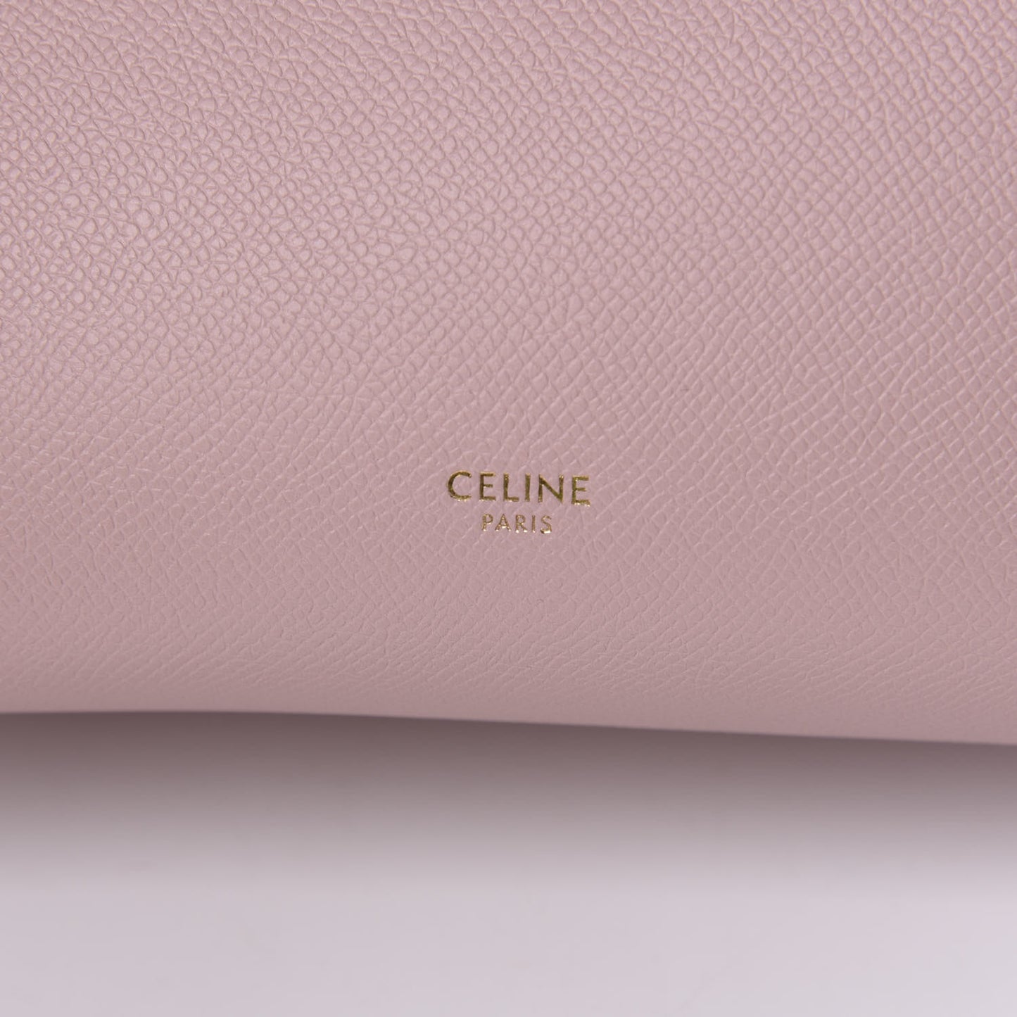 Grained Calfskin Micro Belt Bag Vintage Pink