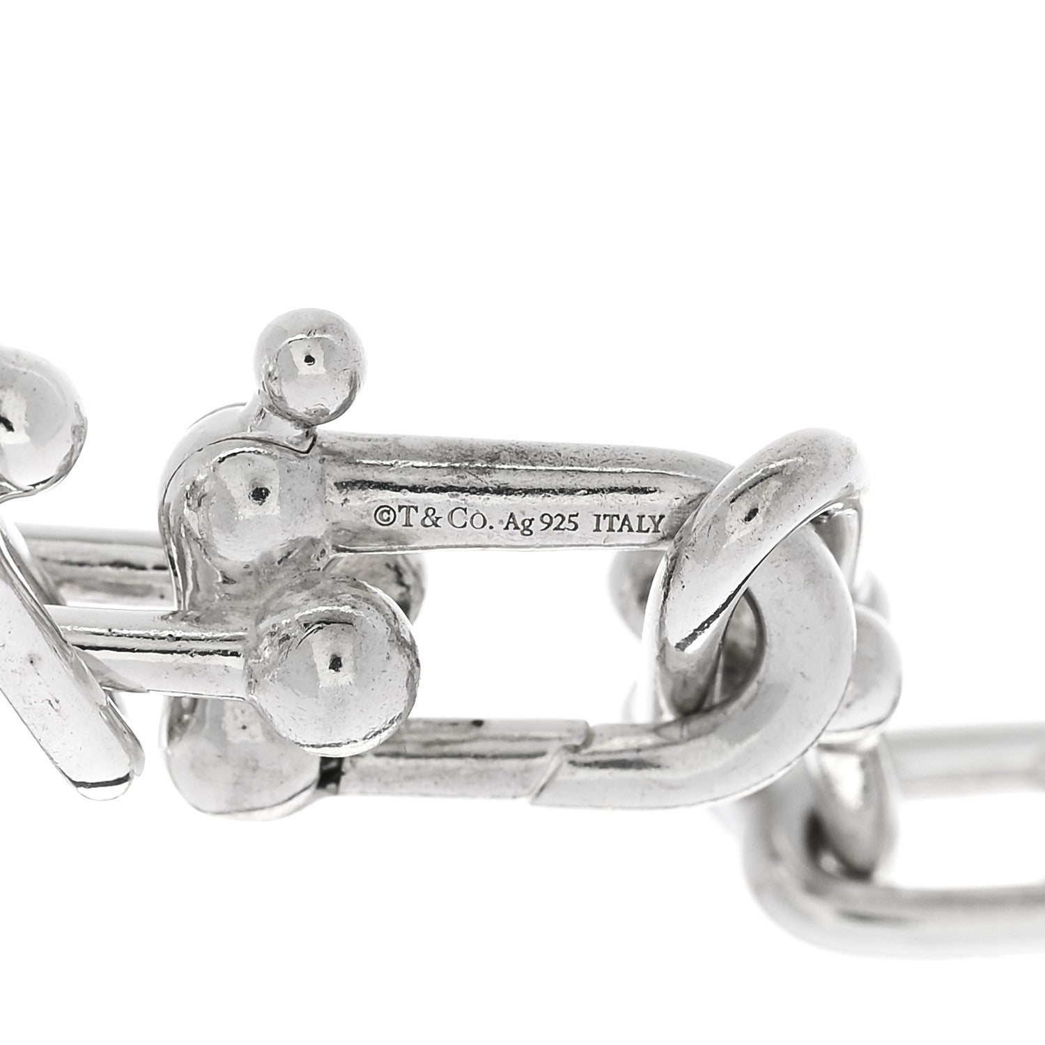 Tiffany Sterling Silver Small HardWear Link Bracelet 3 of 3