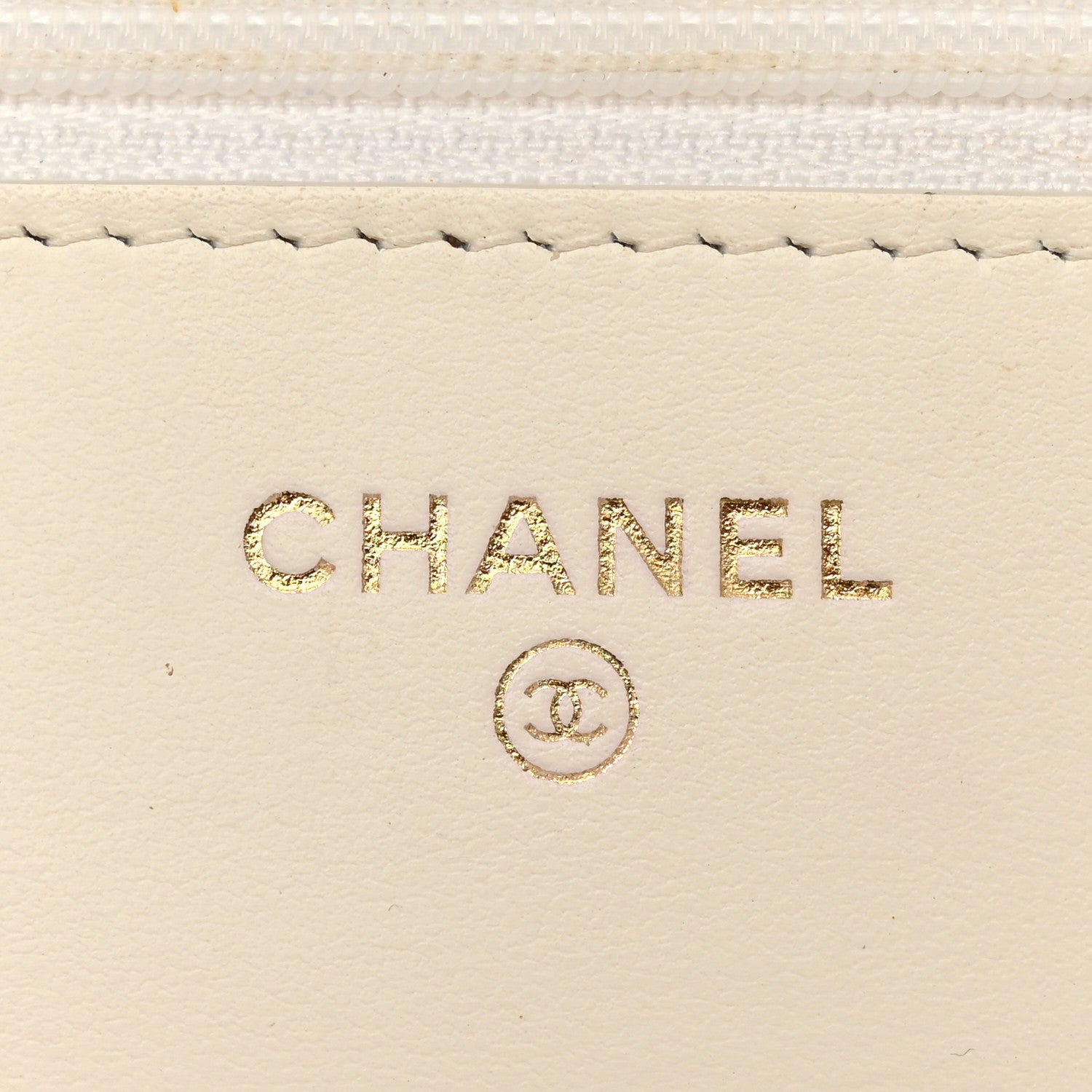Chanel Caviar Quilted Boy Wallet On Chain WOC White 7 of 16