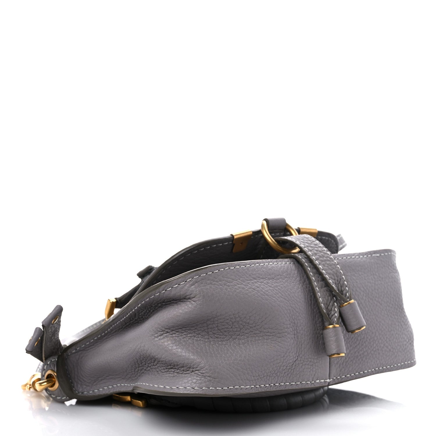 Chloe Calfskin Mini Marcie Satchel Cashmere Grey 4 of 12