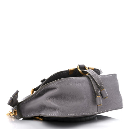 Chloe Calfskin Mini Marcie Satchel Cashmere Grey 4 of 12