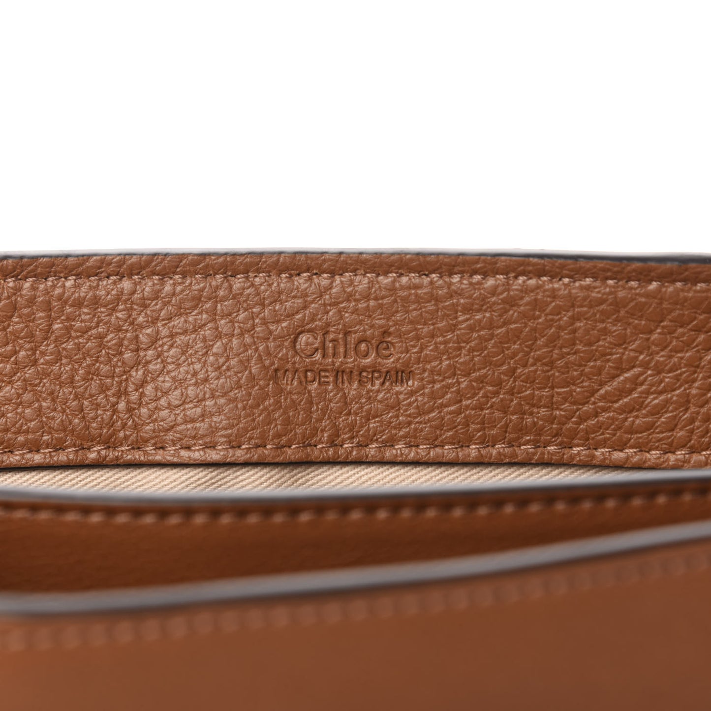 Calfskin Mini Faye Day Shoulder Bag Tan