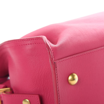 Saint Laurent Calfskin Small Classic Y Cabas Fuchsia 12 of 22