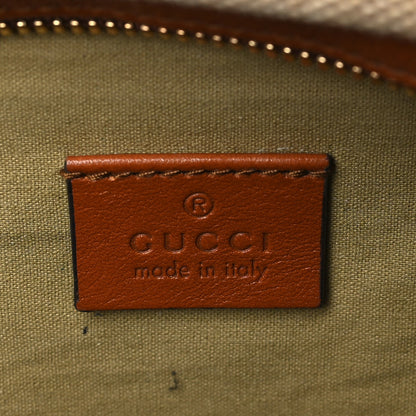 Gucci Vintage Canvas Web Belt Bag Sand Cuir 5 of 8