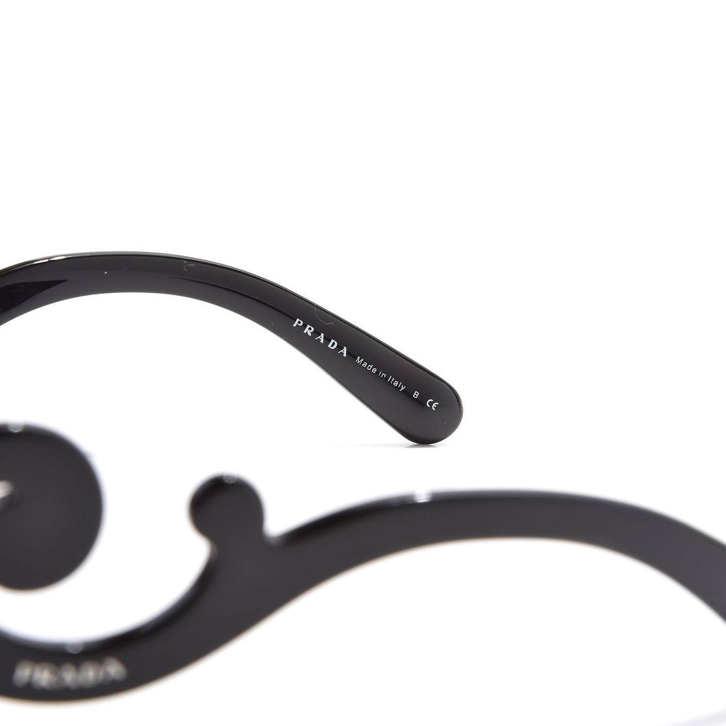Acetate Baroque Sunglasses SPR 27O Brown Black