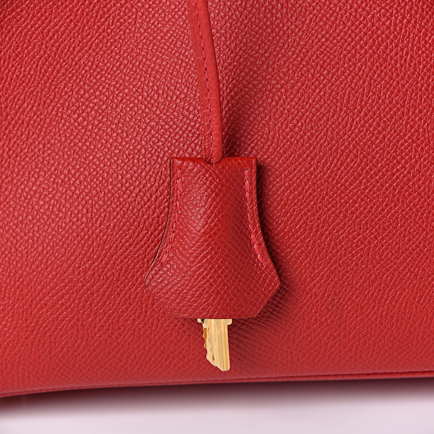 Epsom Birkin 30 Rouge Casaque