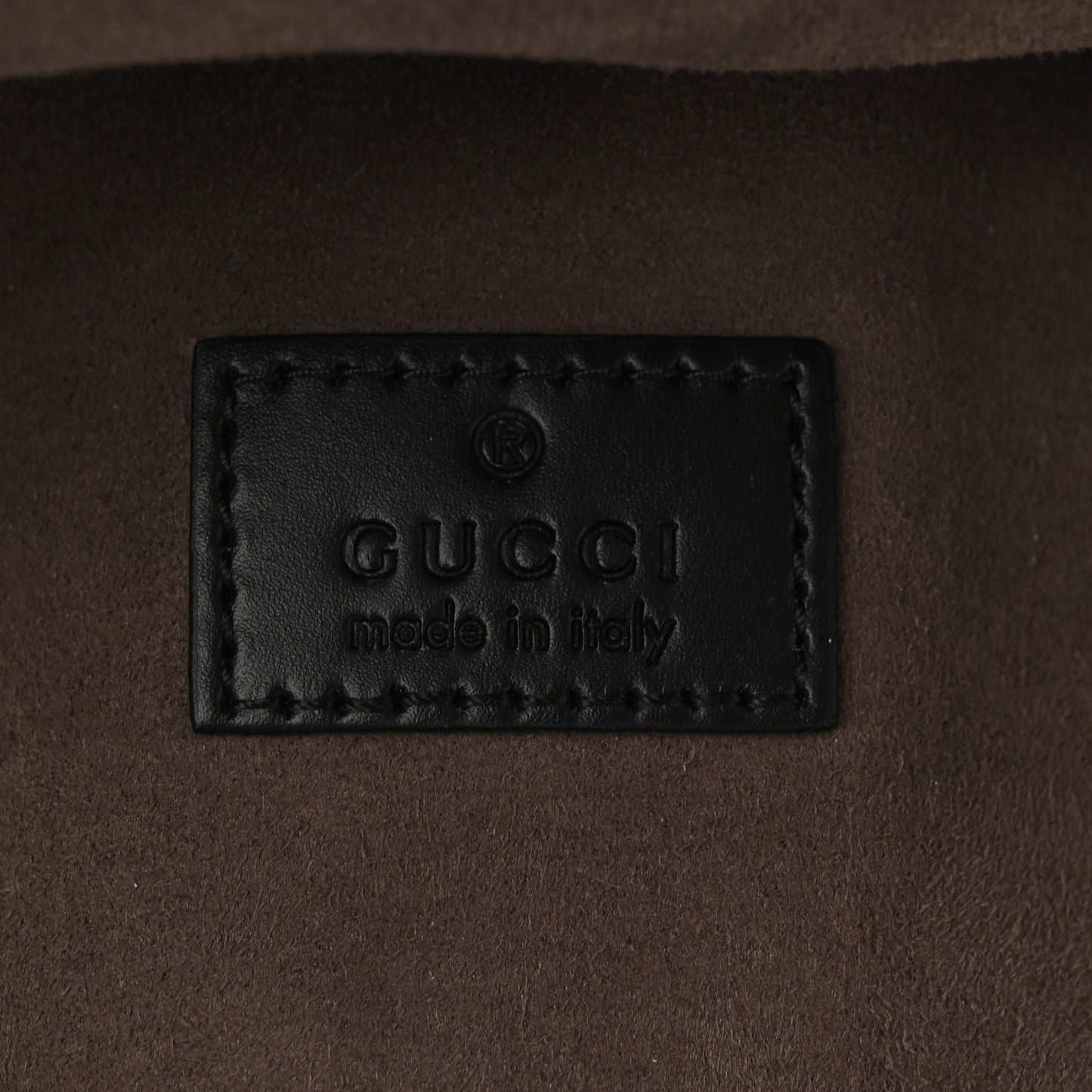 GG Supreme Monogram Medium Backpack Black