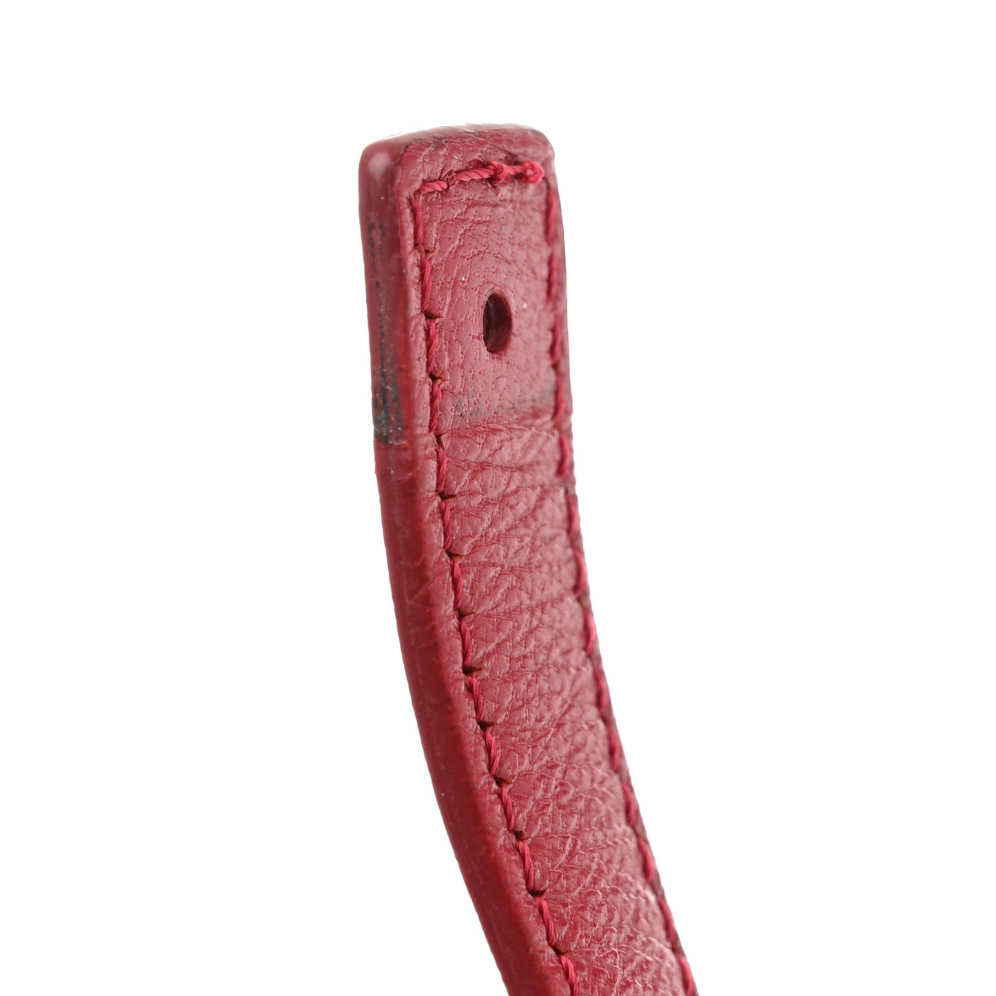 Goatskin Medium Classic Box Flap Bag Dark Pink