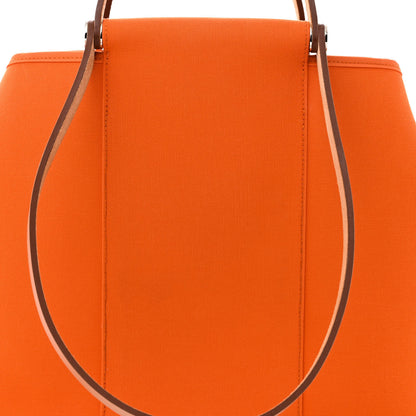Hermes Toile Cabag 32 PM Orange 8 of 13